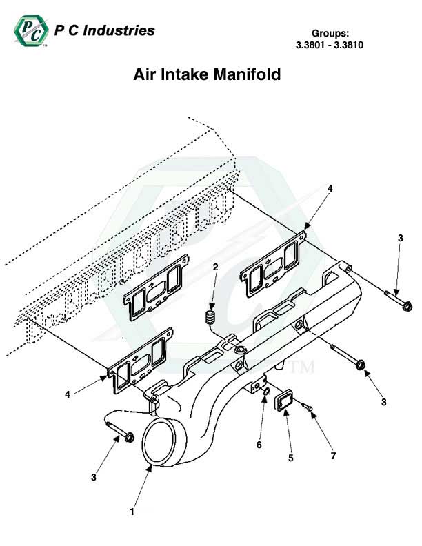 Air Intake Manifold Series 60 Detroit Diesel Engines Catalog Page 152